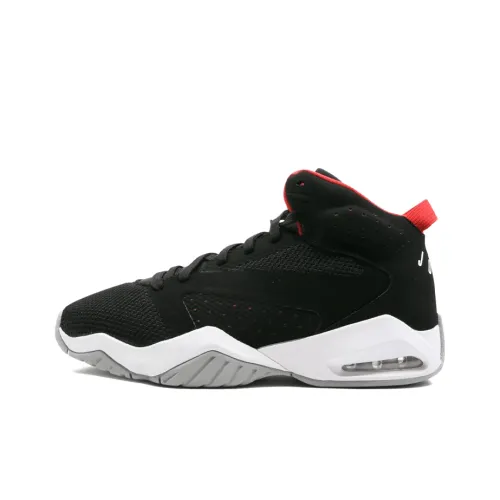 Джордан Lift Off Амортизация Противоскользящий Устойчивый к истиранию MID Топ Винтажные баскетбольные кроссовки Мужские