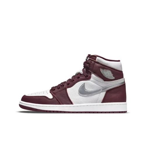Jordan Air Jordan 1 High OG 'Бордо' High Топ Винтажные баскетбольные кроссовки Унисекс Burgundy Bordeaux