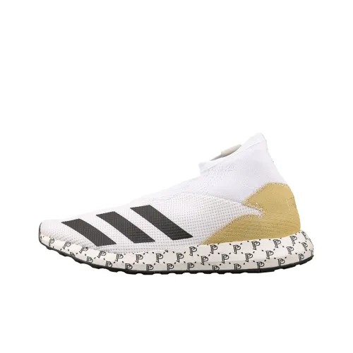 Adidas Predator 20,1 IC IN Для помещений Амортизирующие футбольные бутсы Slip-resistant Мужские Белый Золото