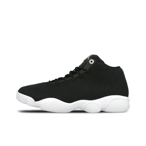 Джордан Horizon Low Shock Absorbers Slip Resistant Abrasion Resistant Low Top Винтажные баскетбольные кроссовки Мужской Черный Белый