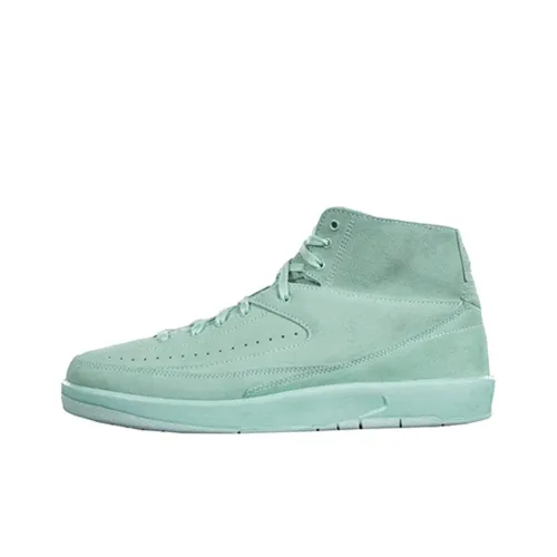 Jordan Air Джордан 2 Ретро Decon Мятная Пена MID Топ Винтажные баскетбольные кроссовки Мужской Зеленый