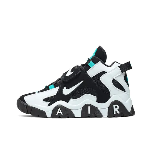 Nike Air Barrage MID Топ Винтажные баскетбольные кроссовки Мужской Мятно-зеленый