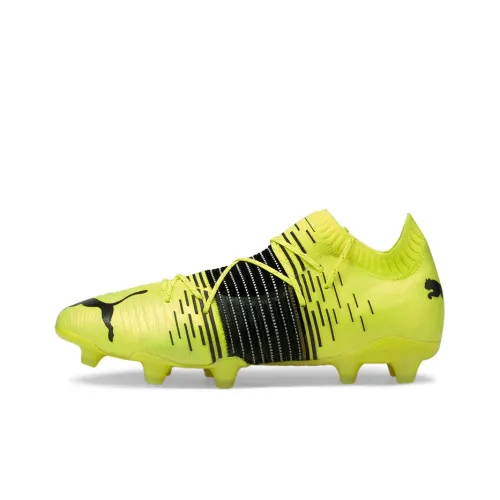 PUMA FG Твердый Грунт Футбольные Бутсы Мужские Желто-Черные