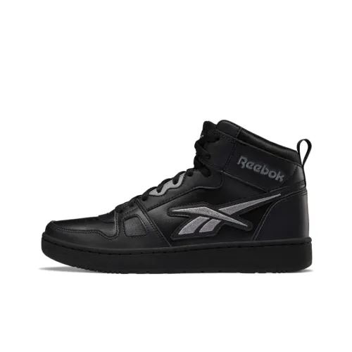 Reebok Resonator MID Топ Винтажные Баскетбольные Кроссовки Мужские Черные