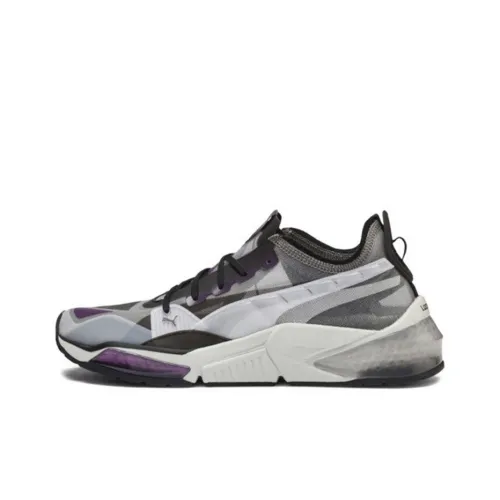 PUMA LQDCELL Optic Прозрачный Низкий Топ Тренировочные Кроссовки Унисекс Черный Серый