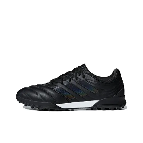Adidas Copa 19,3 TF Шипы Износостойкие И Легкие Футбольные бутсы Мужские Черные