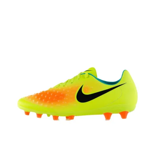 Nike MAGISTA ONDA 2 Амортизирующие футбольные бутсы с противоскользящим эффектом мужские зеленый оранжевый