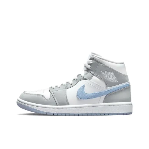 Jordan Air Jordan 1 Винтажные баскетбольные кроссовки MID Топ Женские