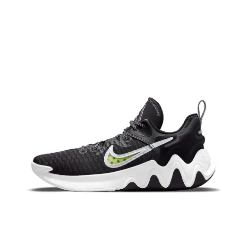 Nike Giannis Immortality Low Топ Винтажные баскетбольные кроссовки Мужской Черный белый