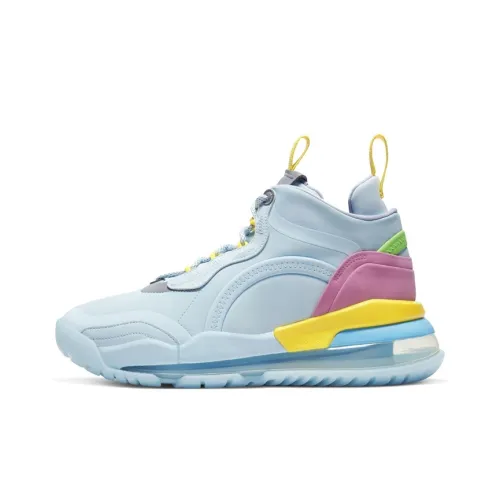 Lyrical Lemonade x Jordan Aerospace 720 Non Slip Легкий Низкий Топ Винтажные Баскетбольные Кроссовки Мужские Синие