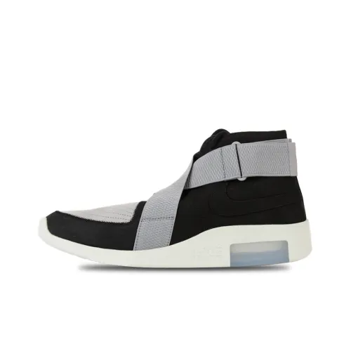 Fear Of God x Nike Air Fear Of God 180 Raid 'Friends Family' MID Топ Винтажные баскетбольные кроссовки Унисекс Черный Серый