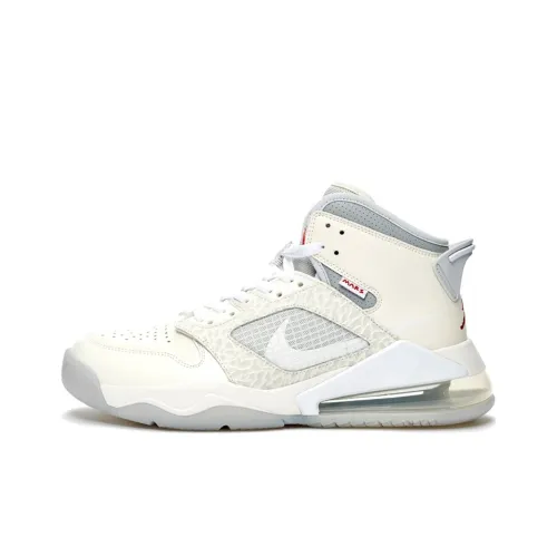 Sneakersnstuff x Jordan Mars 270 Non Slip Легкий Высокий Топ Винтажные Баскетбольные Кроссовки Мужские Экрю