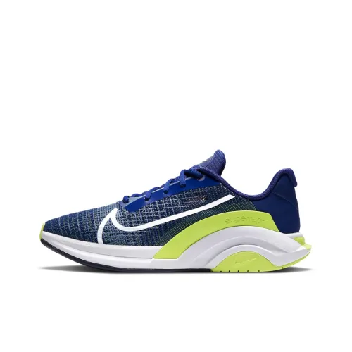 Nike SuperRep Wave Low Training Кроссовки Мужские Синие Зеленые