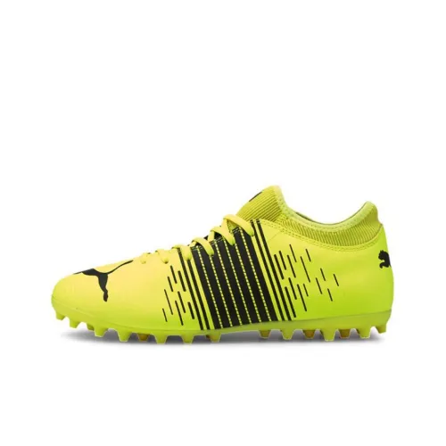 PUMA FUTURE Z 4,1 MG MULTI Ground Амортизация Износостойкие футбольные бутсы для мужчин неоново-желтые