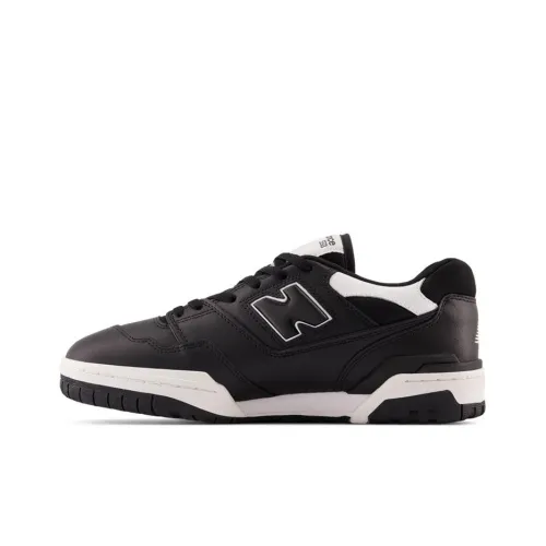 New Balance NB 550 Low Топ Винтажные Баскетбольные Кроссовки Мужские Черные
