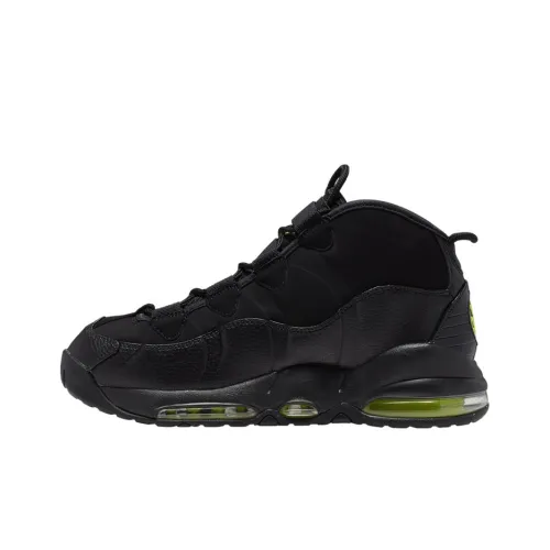 Nike Air Max Uptempo 95 MID Топ Винтажные Баскетбольные Кроссовки Мужские Черные Зеленые