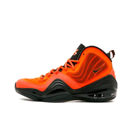 Nike Penny V Малиновый Sunburst Non Нижняя юбка Легкий High Топ Винтажные баскетбольные кроссовки Мужской Красный