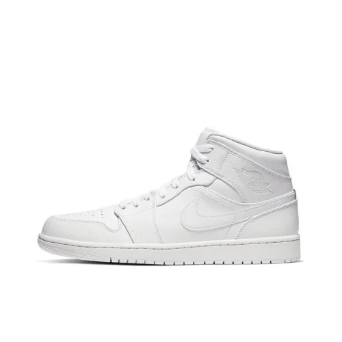 Jordan Air Jordan 1 Винтажные баскетбольные кроссовки MID Топ Мужской