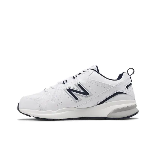 New Balance NB 608 V5 Low Топ Тренировочные Кроссовки Мужские Белые D Ширина