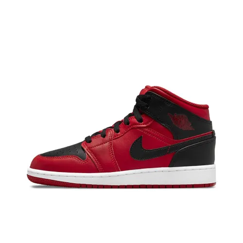 Jordan Air Jordan 1 Винтажные баскетбольные кроссовки MID Топ Мужской