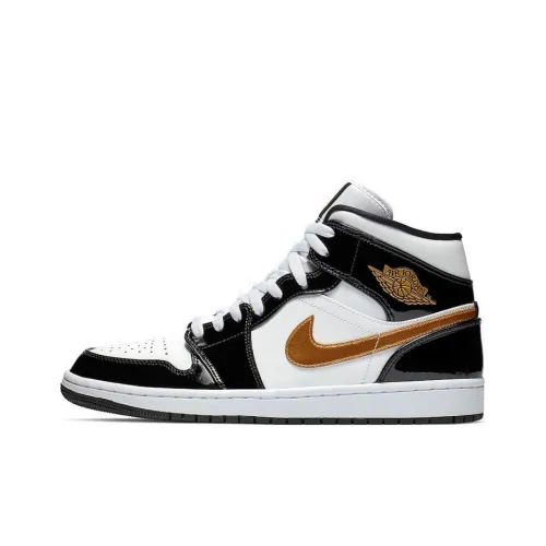 Jordan Air Jordan 1 Винтажные баскетбольные кроссовки MID Топ Мужской