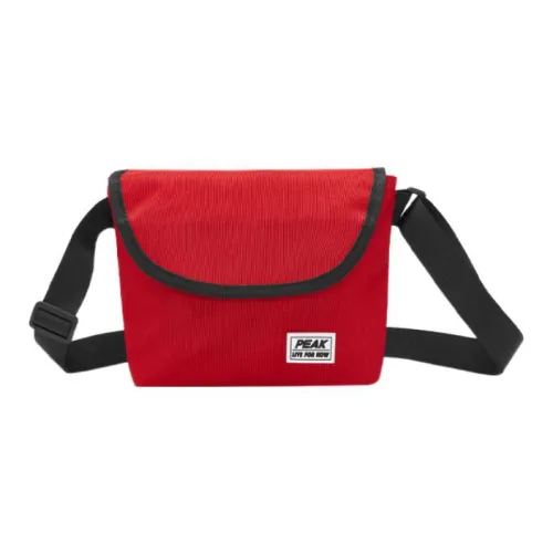 PEAK Ткань Сумка через плечо Стандартная Унисекс Темно-красный