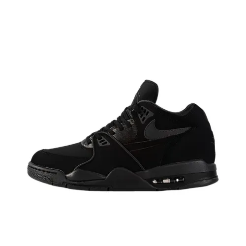Nike Air Pilot 89 Амортизирующие шоки Slip-resistant Low Top Винтажные баскетбольные кроссовки Мужские Черные