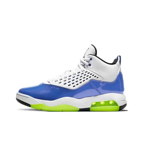 Джордан Maxin 200 Амортизация Противоскользящий Устойчивый к истиранию Высокий Топ Винтажные Баскетбольные Кроссовки