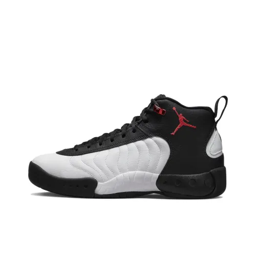 Jordan Jumpman Pro MID Топ Винтажные баскетбольные кроссовки Мужской Черный Белый Красный