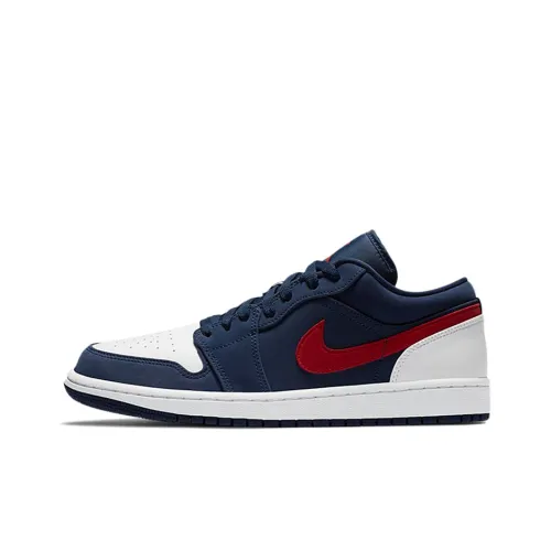 Jordan Air Jordan 1 Винтажные баскетбольные кроссовки Low Топ Мужской