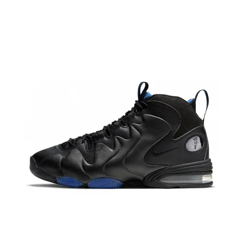 Nike Penny 3 Shock Absorbers Slip-Resistant Abrasion-Resistant MID Топ Винтажные Баскетбольные Кроссовки Мужские Черные Синие