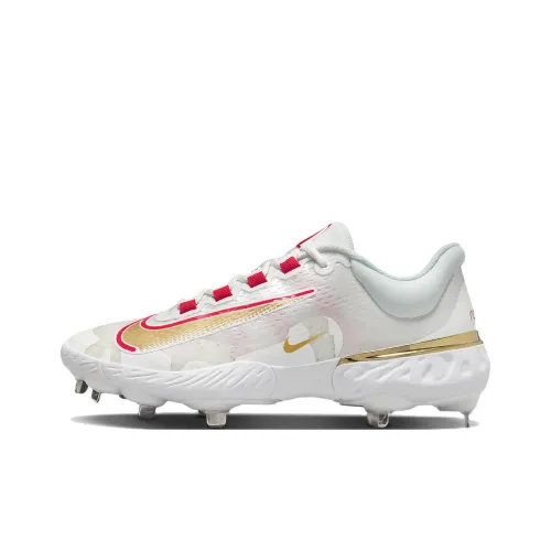 Nike Huarache Elite 4 ALPHA Низкие амортизирующие кроссовки с антискользящим и устойчивым к истиранию верхом низкие бейсбольные кроссовки белый