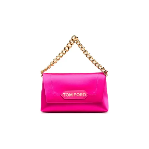 TOM FORD Телячья кожа Одно плечо Сумка Мини Женская Розовая