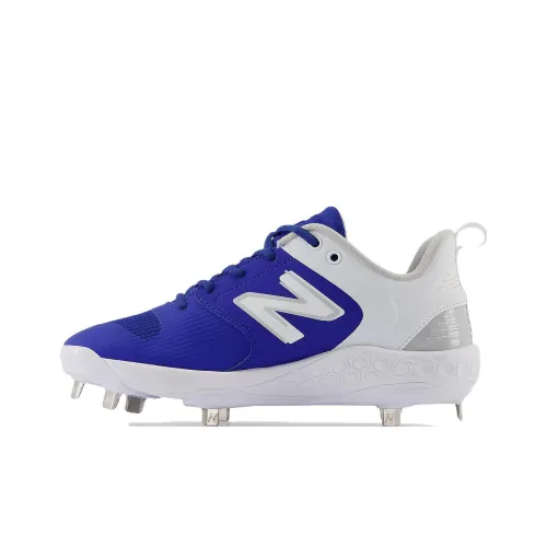 New Balance NB Свежий Пена Series X Velo V3 Металл Низкий Топ Бейсбольная Обувь Женская Синяя Белая