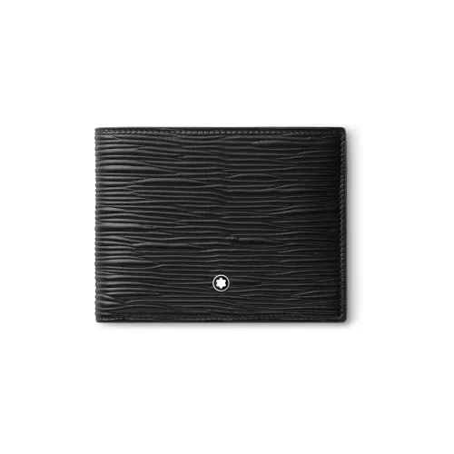 MONTBLANC Кошелек из коровьей кожи мужской черный