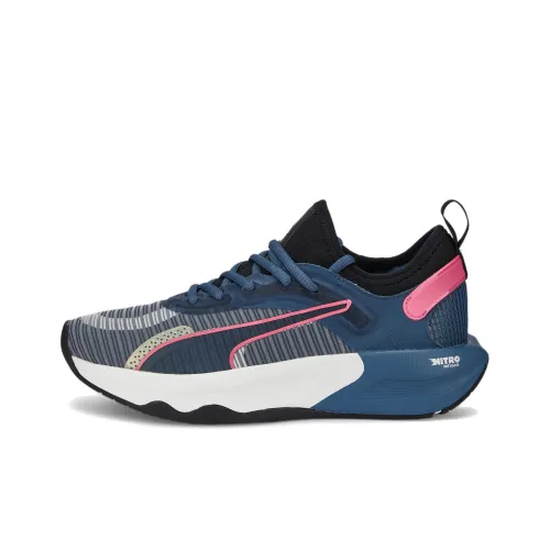 PUMA PWR XX NITRO Low Топ Кроссовки для тренировок Женские Синий Розовый