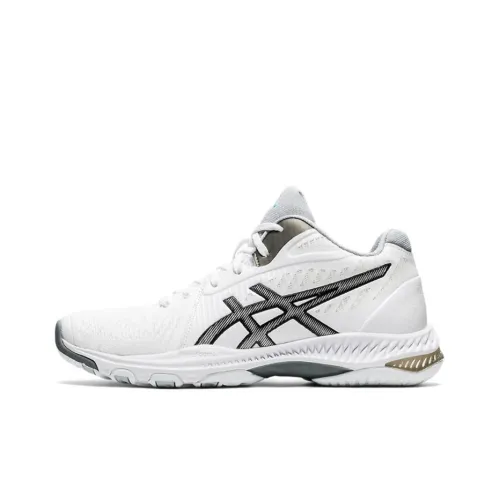 Asics Гель Netburner Ballistic MT Ballistic FF MT 2 MID Топ Кроссовки для тренировок Женские Белые Серые