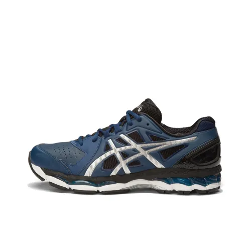 Asics GT 800 XTR Устойчивые к истиранию Низкие Кроссовки для тренировок Мужские Черные Синие
