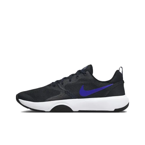 Nike City Rep TR Slip Resistant Abrasion Resistant Low Топ Кроссовки для тренировок Black Blue