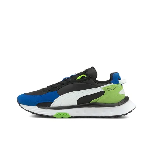 PUMA Wild Rider Series Low Топ Кроссовки для тренировок Унисекс Черный