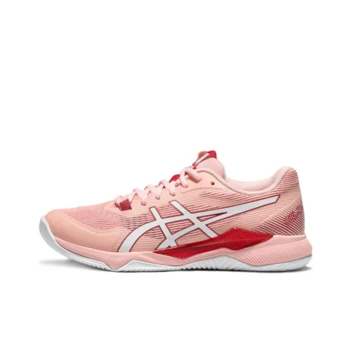 Asics Гель Tactic Low Топ Кроссовки для тренировок Женские Розово-белый