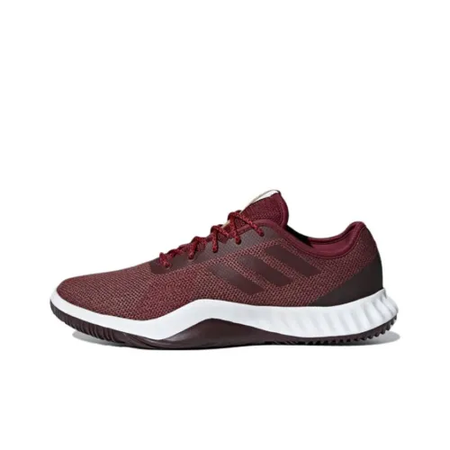 adidas Crazytrain LT Slip Resistant Abrasion Resistant Breathable Low-Top Training Shoes Men's Burgundy adidas Crazytrain LT Противоскользящие Устойчивые к истиранию Дышащие Низкие Кроссовки для тренировок Мужские Бургунди