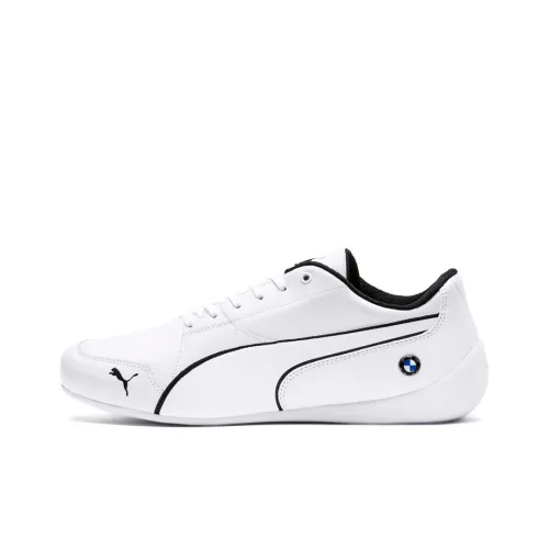 PUMA BMW Motorsport Drift Cat 7 Устойчивые к истиранию Баланс Легкие Кроссовки для тренировок Мужские Белые