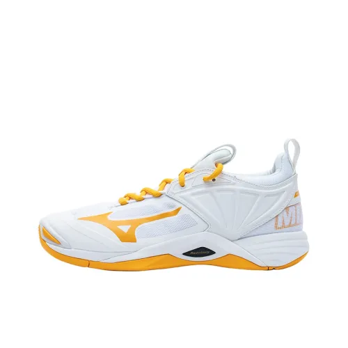 Кроссовки Mizuno Momentum для тренировок, низкий топ, ярко-желтый, унисекс