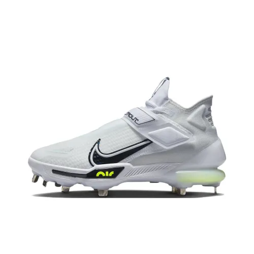 Nike Force Zoom Trout 8 Pro NRG Амортизаторы Slip-resistant MID Тренировочные кроссовки Мужские Серый Белый