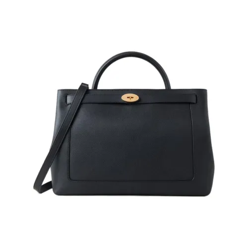 Mulberry Телячья кожа Сумка через плечо Сумка Женская Черная