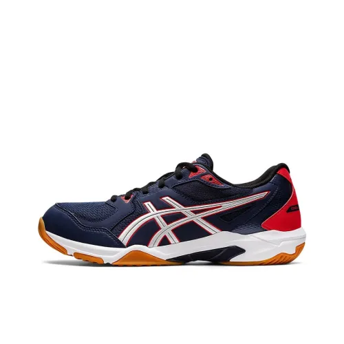 Asics Gel Rocket 10 Low Top Тренировочные Кроссовки Мужские Синие Белые