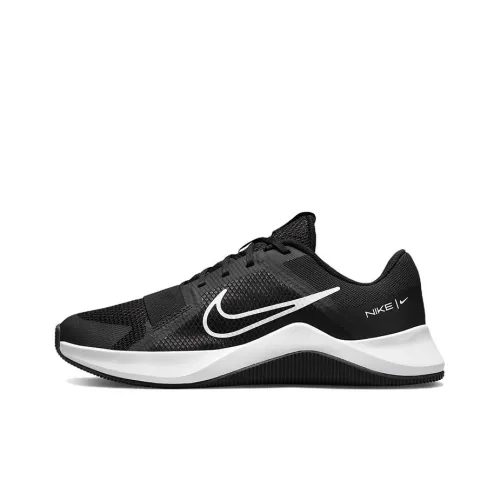 Nike MC Trainer 2 Амортизирующие шоки Противоскользящие и устойчивые к истиранию Низкие кроссовки для тренировок Мужские Черно-белые