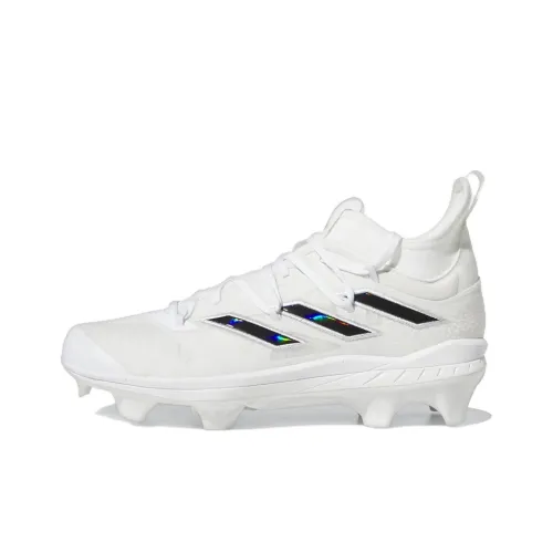 Adidas Afterburner Adizero NWV TPU Нескользящий Легкий Низкий Топ Бейсбольные Кроссовки Мужские Белые