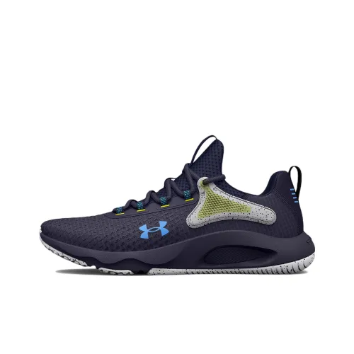 Under Armour HOVR Rise 4 Slip-Resistant Abrasion-Resistant Low-Top Training Shoes Purple